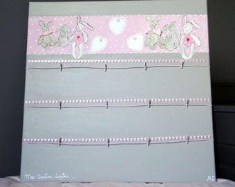 Jumble rabbits among the hearts...