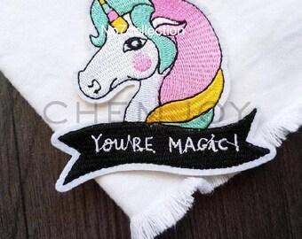 Cute Unicorn Embroidered Patch