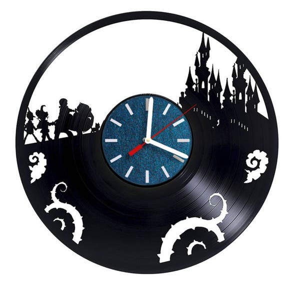 The Wizard of Oz Vinyl Record Wall Clock Housewarming Gift for