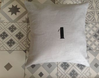 Linen cushion