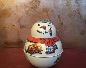 Vintage snowman | Etsy