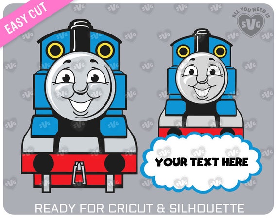 Download THOMAS THE TRAIN svg For cutting machines Cricut Silhouette