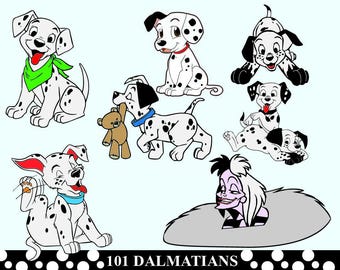 101 dalmatians svg | Etsy