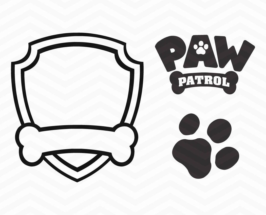 Paw Patrol svg, paw Patrol logo, clip art in digital format svg, EPS