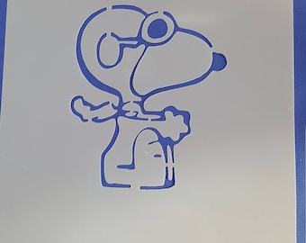 Snoopy stencil | Etsy