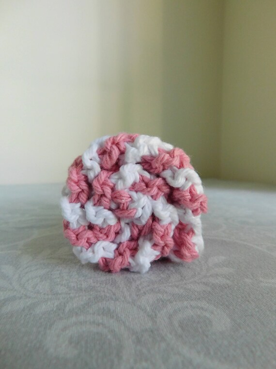 Cotton Candy Stripe Dishcloth