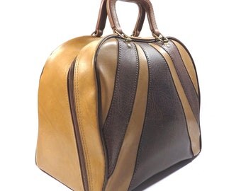 Szenaryo - Tan Brown Bowling Bag