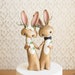 Jackalope Wedding Cake Topper by Bonjour Poupette