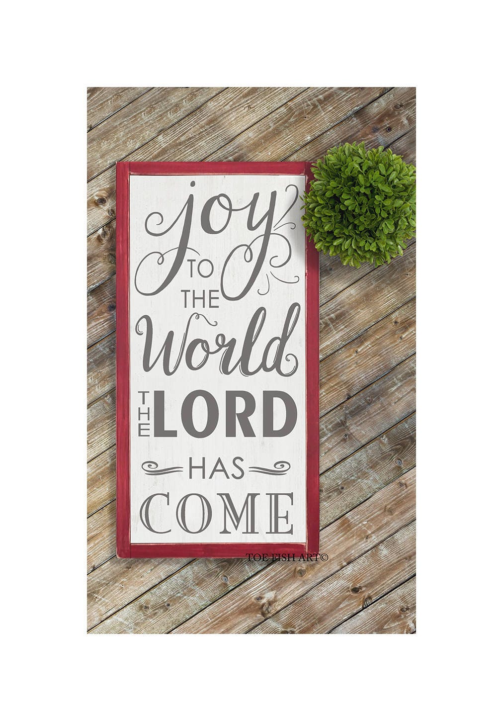 Download Joy to the World Sign Christmas Sign The Lord Has Come