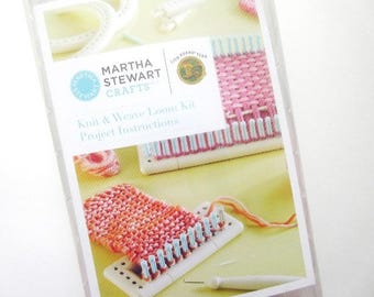 Martha Stewart Crafts Knit & Weave Loom Kit