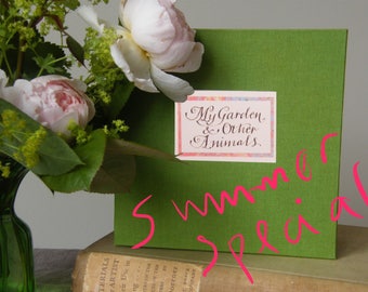 My Garden and other Animals - a limited edition pop-up artist's book