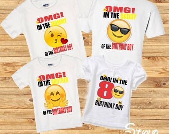 emoji shirts birthday