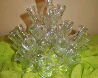 Vintage Flower Cluster Vase Flower Frog Circa 1970s