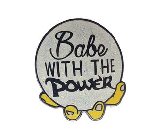 Babe With The Power enamel pin - Labyrinth