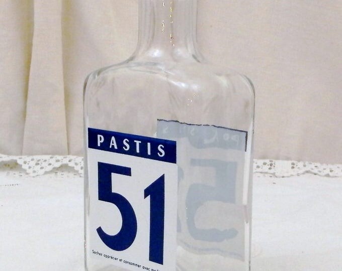 Vintage French Pastis 51 Aniseed Aperitif Drink Water Carafe / Bottle, South of France Cote D'Azur Drinks, Ricard Pernod, Retro Home Vintage French Pastis 51 Aniseed Aperitif Drink Water Carafe / Bottle, South of France Cote D'Azur Drinks, Ricard Pernod, Retro Home