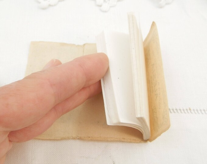 Antique WW1 Complete Booklet of Cigarette Papers Issued to the French Army Made by Alesia Paris, Collectible Great War Militaria 1914 Antique WW1 Complete Booklet of Cigarette Papers Issued to the French Army Made by Alesia Paris, Collectible Great War Militaria 1914