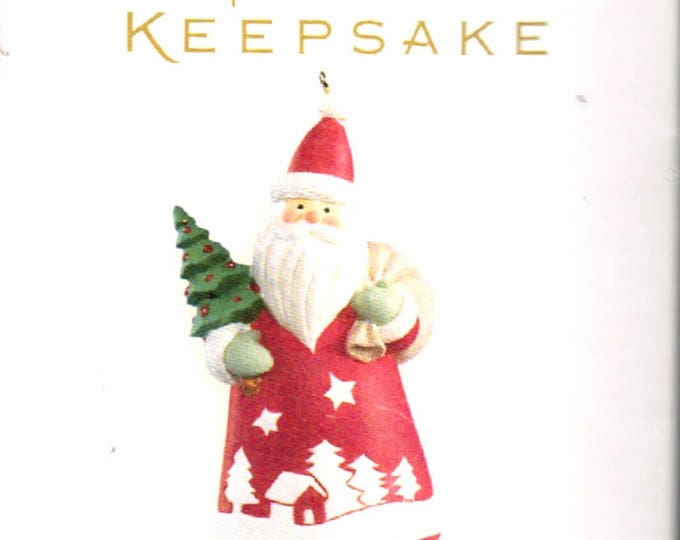 HALLMARK Christmas Ornament, Keepsake Ornament, St. Nick, Santa Claus Holiday Ornament, Stocking Stuffer, Tree Ornament