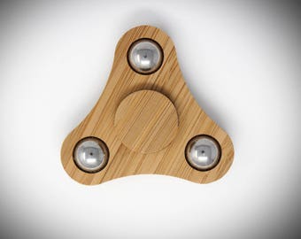 Mini Bamboo Fidget Spinner, Minimal Spinner, Fidget Toy Designs, Fidget Spinner Toy, Spinning Toy, Eco Friendly * * Free US Shipping * *