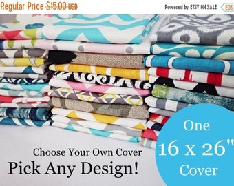 15% OFF SALE 16 x 26 Inch Pillow Cover - One Pillow Cover - Single Pillow Cover - Sofa Pillow - Decorative Throw Pillow - Pillow Shams - Lum
