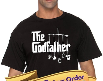 shirt for godfather, gift for godfather | baptism shirt | asking godparents