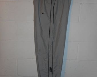 gray windbreaker pants