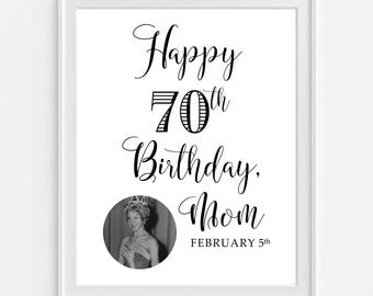 Custom birthday sign | Etsy