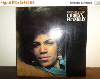 Save 30% Today Vintage 1970 Funk/Soul Vinyl LP Record Chain Reaction Carolyn Franklin Excellent Condition 10127