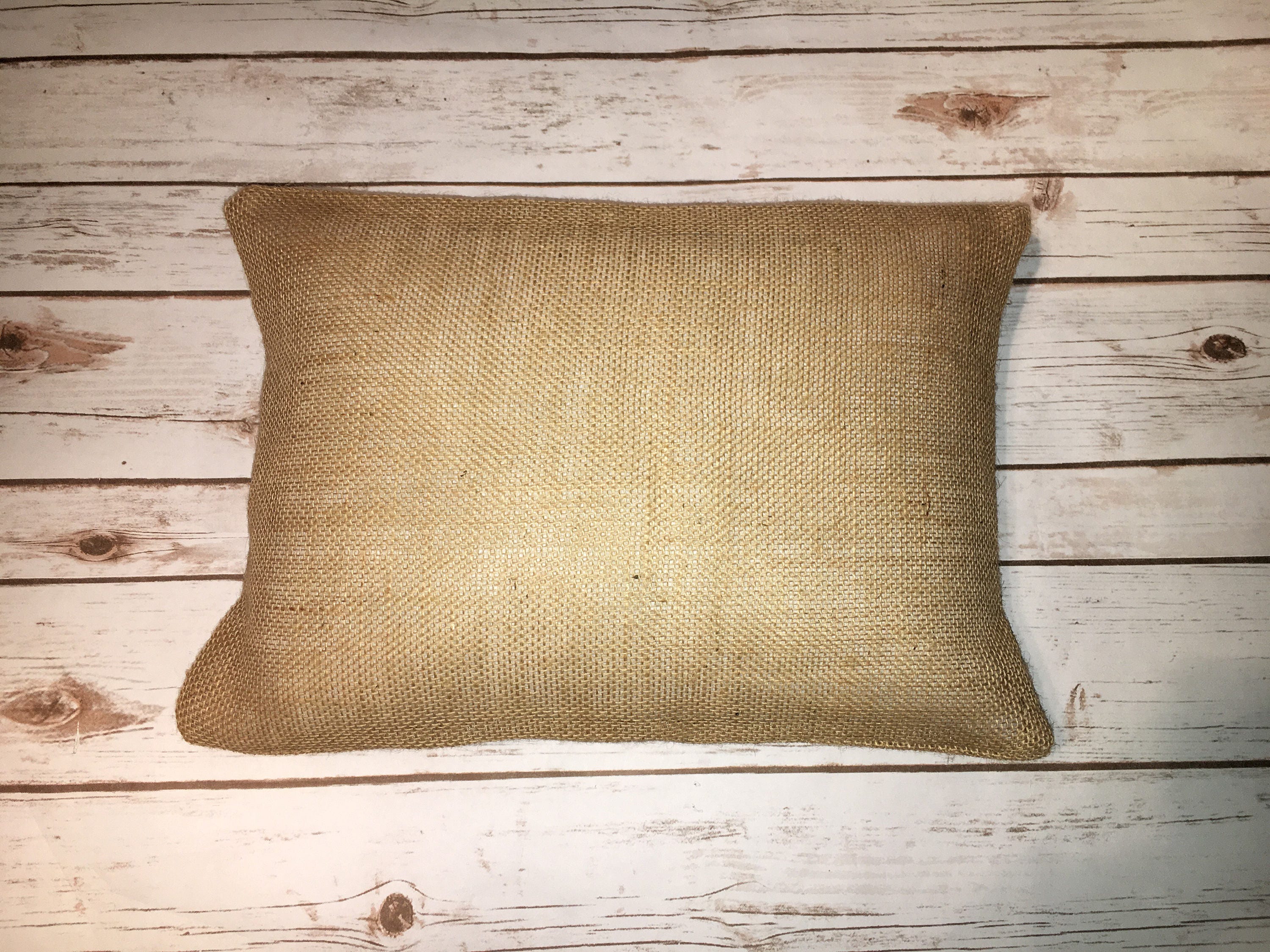 Burlap pillow cover / Blank burlap pillow cover / Pillow cover