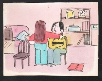 Cathy Bill Melendez Production Animation Background Key Spille Guisewite BF