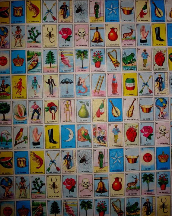 Loteria Sheet