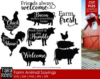 Download Farm animal svg | Etsy