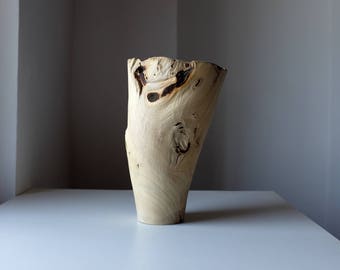 Wooden Vase, Large Vase, Hand turned Vase, Artistic Vase, Wood turning, One of a Kind Vase, Wood Vase, Home Decor, Office Decor,Wedding Gift