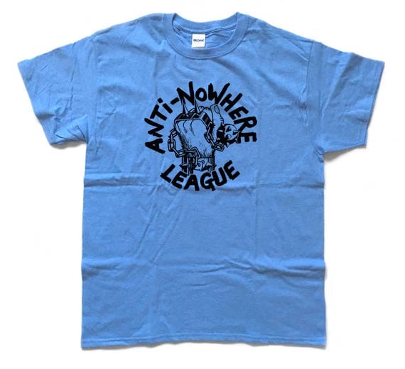 anti nowhere league shirt