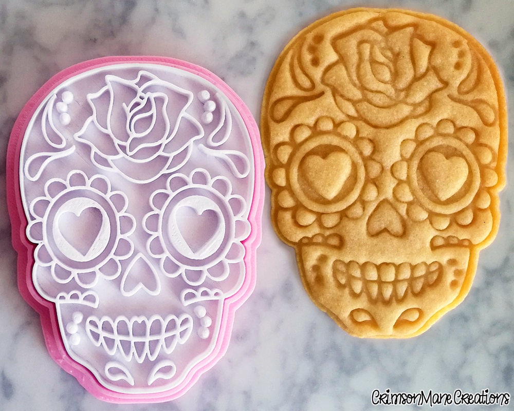 Sugar Skull Cookie Cutter