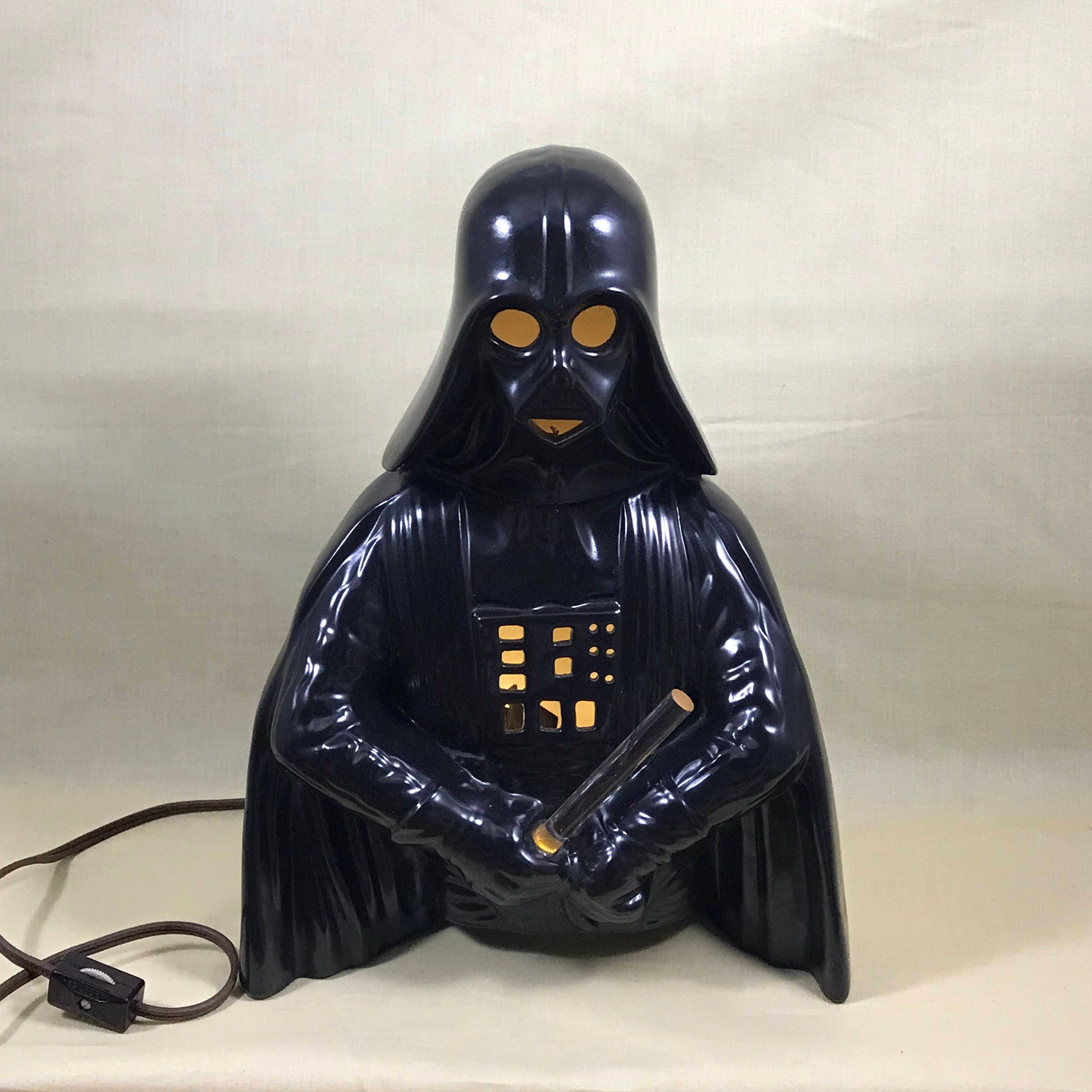 Darth Vader Accent Lamp RARE Star Wars Collectible 1983