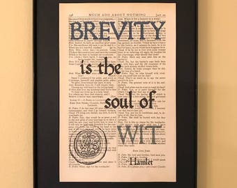 Brevity is the soul of wit essay