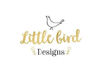Bird logo, Handwritten signature logo, Photography watermark, Logo design, Gold logo, Boutique, Nature, Watermark, Logo