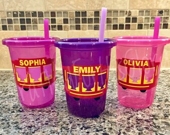 Daniel Tiger Birthday Party Favors Personalized Cups - Set of 3