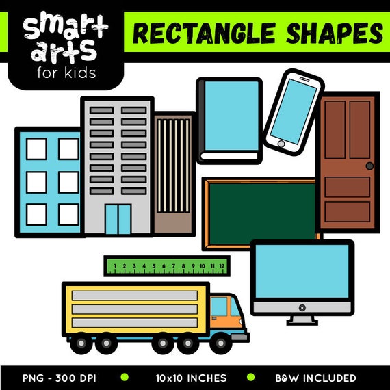 Rectangle Shapes Digital Cliparts Cartoon digital graphics