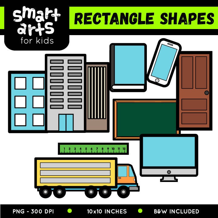 Rectangle Shapes Clip Art Cartoon digital graphics
