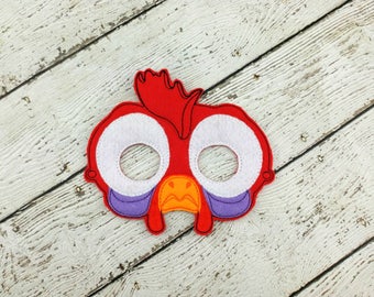 Silly Chicken Mask - Polynesian Chicken Mask - Chicken Mask - Party Favor - Dress Up - Halloween