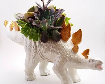 upcycled planter dinosaur succulent dinosaur decor unique upcycled planter dinosaur succulent dinosaur decor unique