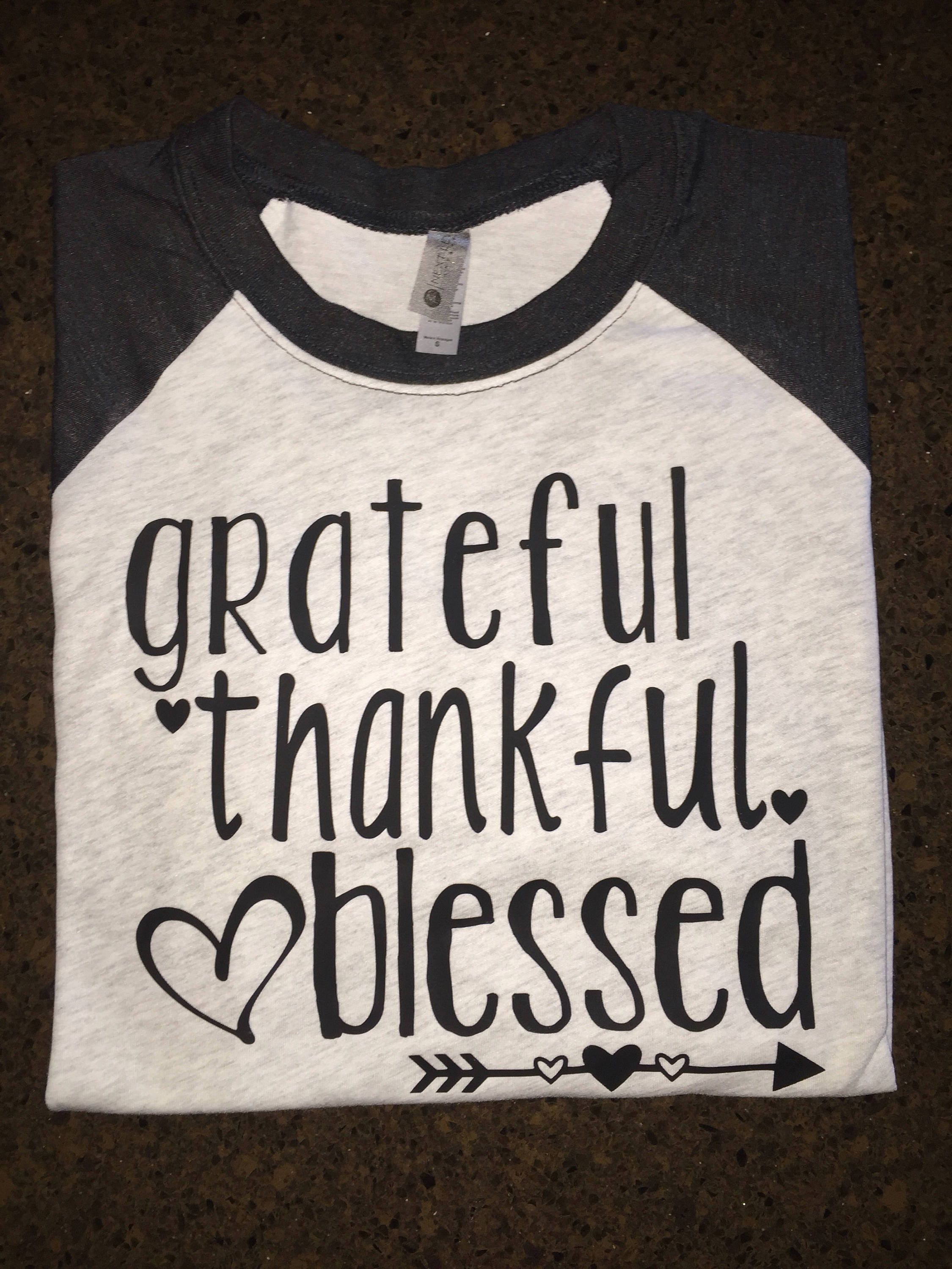 thankful blessed shirts