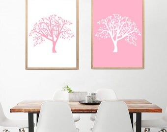 Pink Wall Art blush pink wall art | etsy Pink Wall Art blush pink wall art | etsy