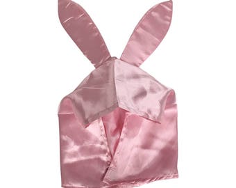 Louise Belcher Hat Bob's Burgers TV Show Bunny Ears Pink Costume Cartoon Cosplay Hood Rabbit Cap Flaps Accessory Prop Gift