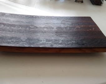 Reclaimed Oak Wine Barrel Display Server