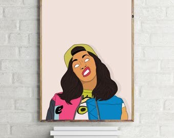 Cardi b art | Etsy
