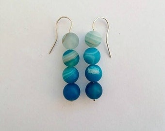 Blue Wave earrings