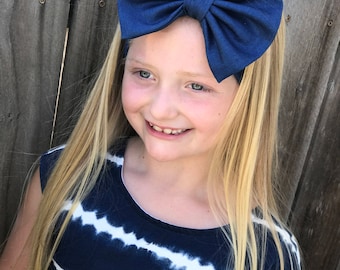 Midnight Blue Head Wrap