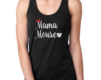 Mama Mouse - Disney Mom - Disney Mom Shirt - Disney Mom Gift - Women's Disney Shirt